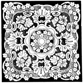 Black Lace Square
