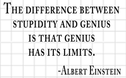Genius Has Limits