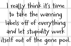 Warning Label